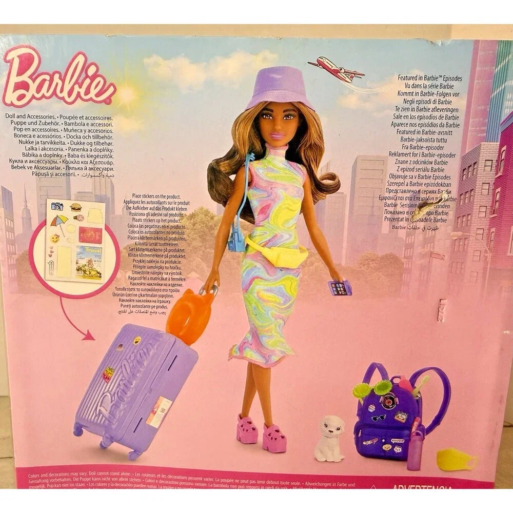 Mattel Barbie It Takes Two Teresa Travel Set HKB05 Doll 10+ Accessories NIB‎ New